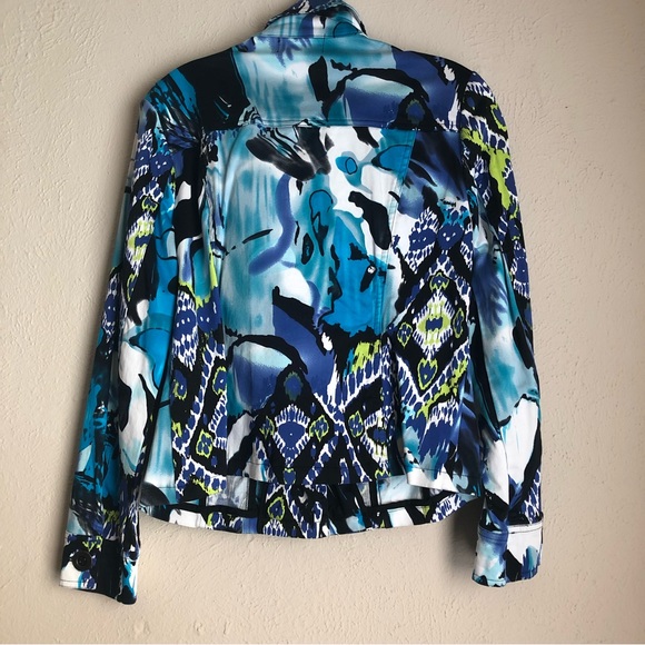 Berek blue print jacket- size S - Picture 2 of 7